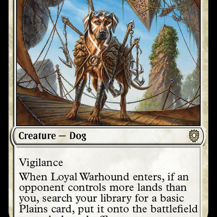 Loyal Warhound [Bloomburrow Commander]