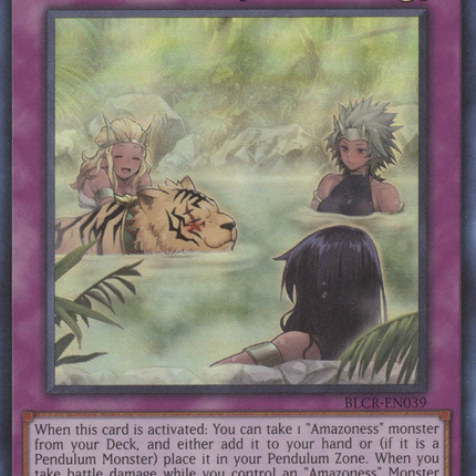 Amazoness Hot Spring [BLCR-EN039] Ultra Rare