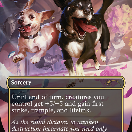 Titanic Ultimatum (1923) (Rainbow Foil) [Secret Lair Drop Series]
