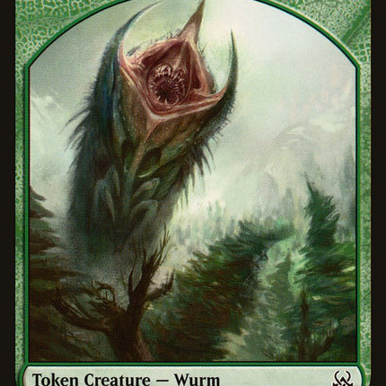 Wurm Token [Duel Decks: Mind vs. Might Tokens]