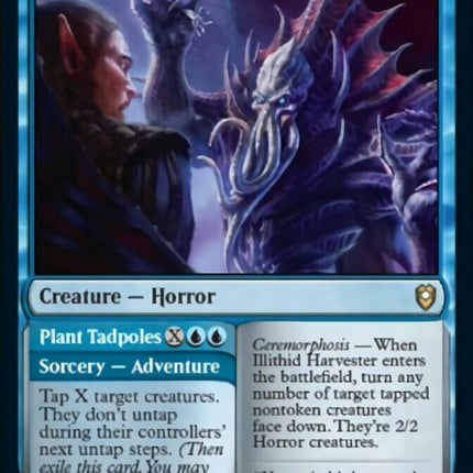 Illithid Harvester // Plant Tadpoles [Commander Legends: Battle for Baldur's Gate]