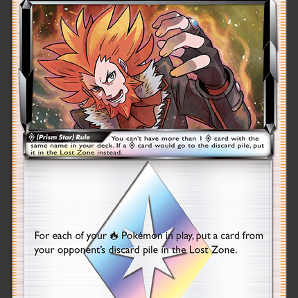 Lysandre (110/131) (Prism Star) [Sun & Moon: Forbidden Light]