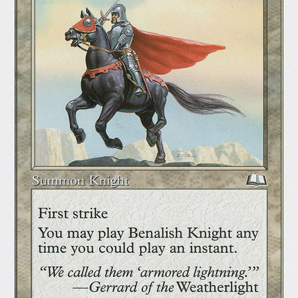 Benalish Knight [Anthologies]