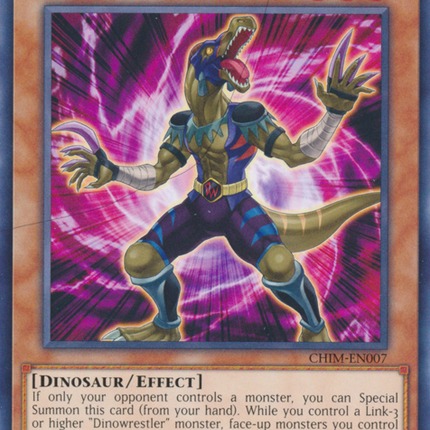 Dinowrestler Valeonyx [CHIM-EN007] Common