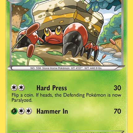 Crustle (14/113) [Black & White: Legendary Treasures]