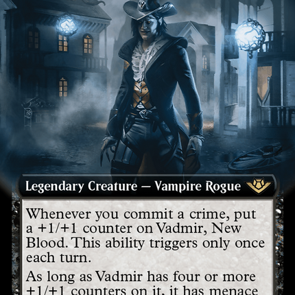 Vadmir, New Blood (Extended Art) [Outlaws of Thunder Junction]