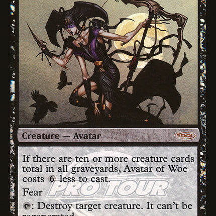 Avatar of Woe (Pro Tour) [Pro Tour Promos]