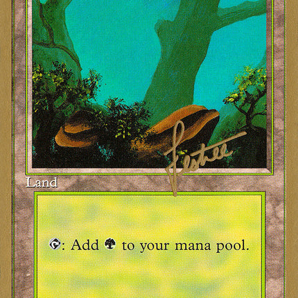 Forest (bl378) (Bertrand Lestree) [Pro Tour Collector Set]