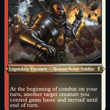 Duke Ulder Ravengard (Foil Etched) [Commander Legends: Battle for Baldur's Gate]