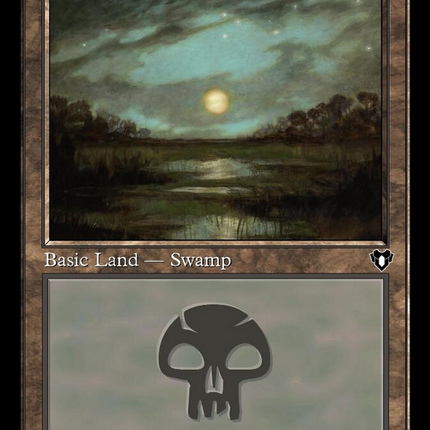 Swamp (444) (Retro) [Commander Masters]
