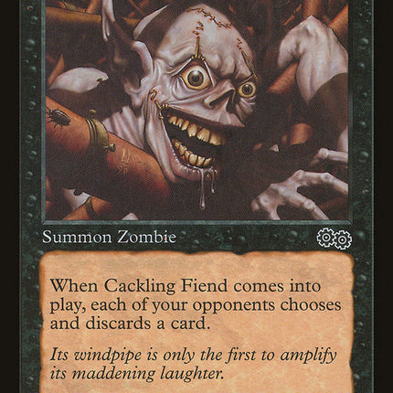 Cackling Fiend [Urza's Saga]