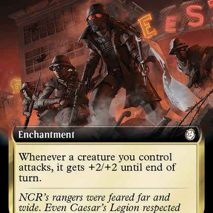 Fervent Charge (Extended Art) (Surge Foil) [Fallout]