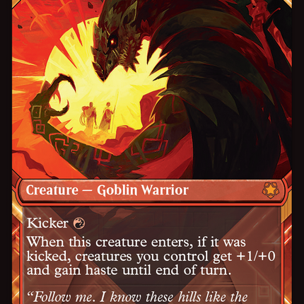 Goblin Bushwhacker (Showcase) [Foundations Special Guests]