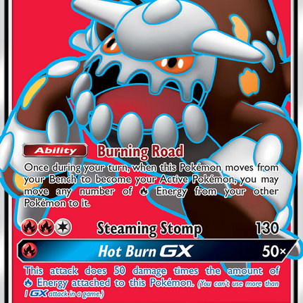 Heatran GX (216/236) [Sun & Moon: Unified Minds]