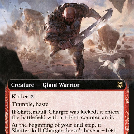 Shatterskull Charger (Extended Art) [Zendikar Rising]