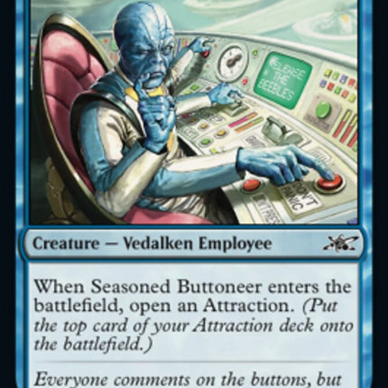 Seasoned Buttoneer (Galaxy Foil) [Unfinity]