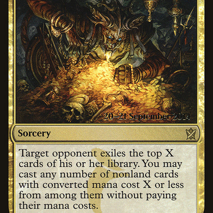 Villainous Wealth [Khans of Tarkir Prerelease Promos]