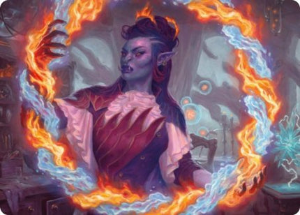 Rootha, Mercurial Artist Art Card [Strixhaven: School of Mages Art Series]