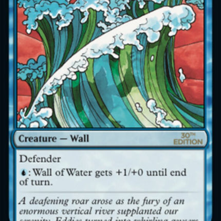 Wall of Water [30th Anniversary Edition]