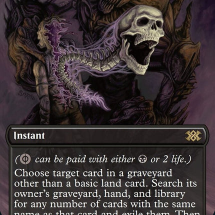 Surgical Extraction (Borderless Alternate Art) [Double Masters 2022]
