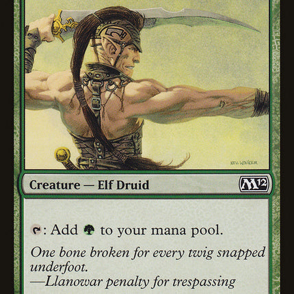 Llanowar Elves [Magic 2012]