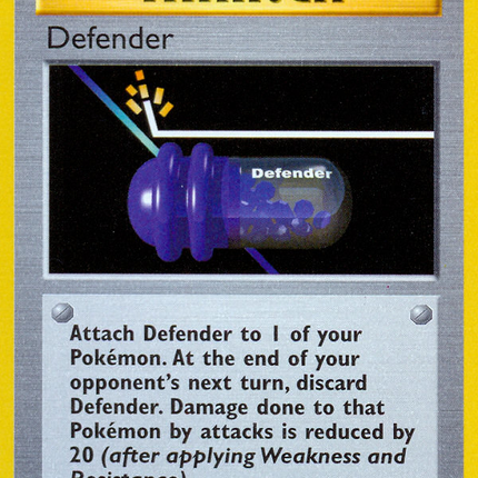 Defender (80/102) (Shadowless) [Base Set 1st Edition]