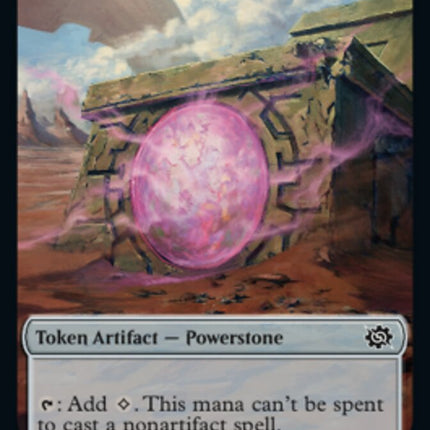 Powerstone // Elemental Double-Sided Token [The Brothers' War Tokens]