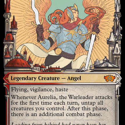 Aurelia, the Warleader (Halo Foil) [Multiverse Legends]