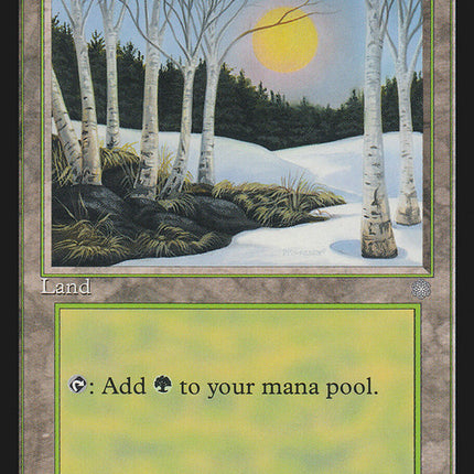 Forest (Sun Visible) [Ice Age]