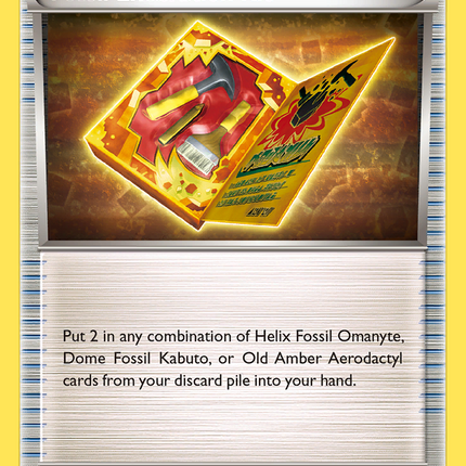 Fossil Excavation Kit (101/124) [XY: Fates Collide]