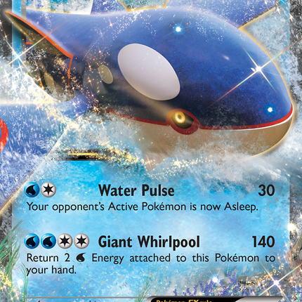 Kyogre EX (XY41) [XY: Black Star Promos]