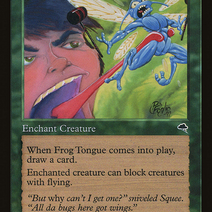 Frog Tongue [The List]