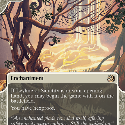 Leyline of Sanctity [Wilds of Eldraine: Enchanting Tales]