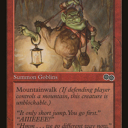 Goblin Spelunkers [Urza's Saga]