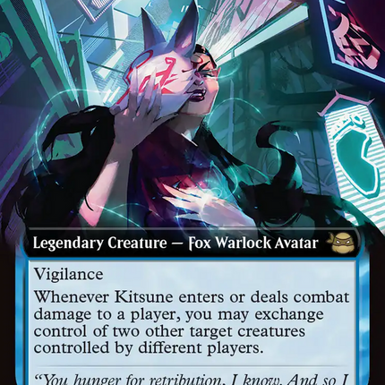 Kitsune, Dragon's Daughter (Extended Art) [Teenage Mutant Ninja Turtles]
