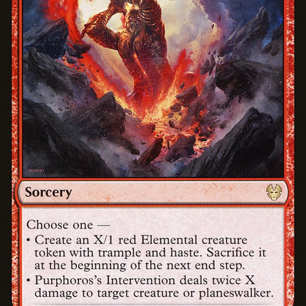 Purphoros's Intervention [Theros Beyond Death]