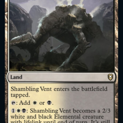Shambling Vent [Commander Legends: Battle for Baldur's Gate]