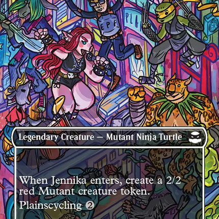 Jennika, Bad Apple Big Sister (Borderless) [Teenage Mutant Ninja Turtles]