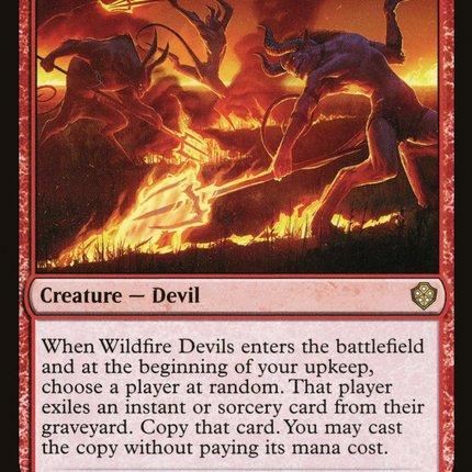 Wildfire Devils [Starter Commander Decks]