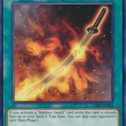 Burning Bamboo Sword [CIBR-EN066] Short Print