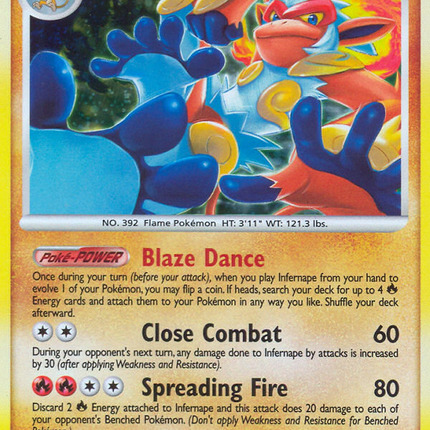 Infernape (3/100) [Diamond & Pearl: Stormfront]