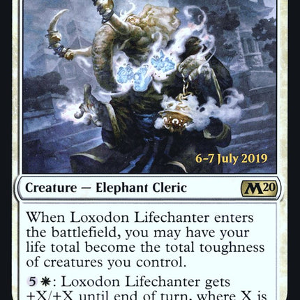 Loxodon Lifechanter [Core Set 2020 Prerelease Promos]
