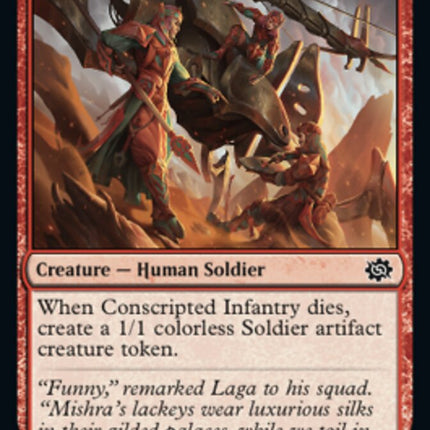 Conscripted Infantry [The Brothers' War]