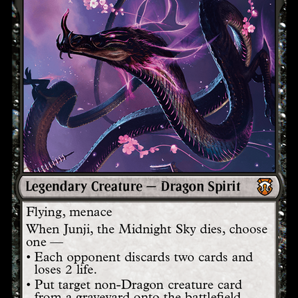 Junji, the Midnight Sky (Ripple Foil) [Modern Horizons 3 Commander]