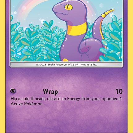 Ekans (25/68) [Sun & Moon: Hidden Fates]