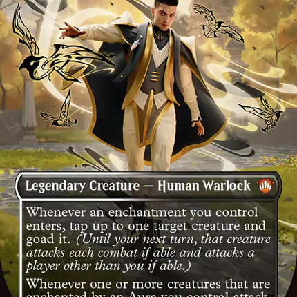 Killian, Decisive Mentor (Borderless) [Secrets of Strixhaven Commander]