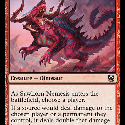 Sawhorn Nemesis [Modern Horizons 3 Commander]