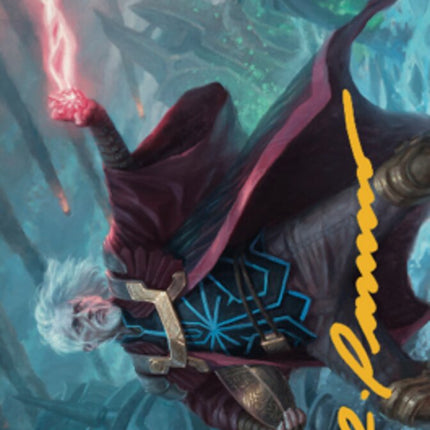 Urza, Lord Protector Art Card (Gold-Stamped Signature) [The Brothers' War Art Series]