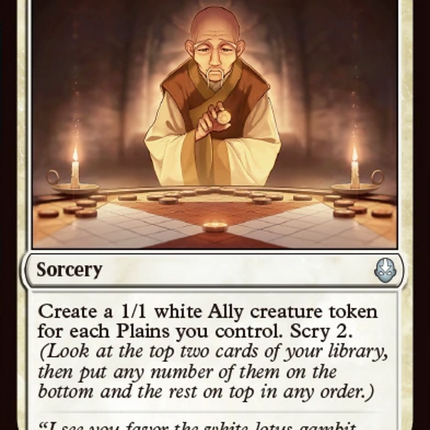 Gather the White Lotus [Avatar: The Last Airbender]