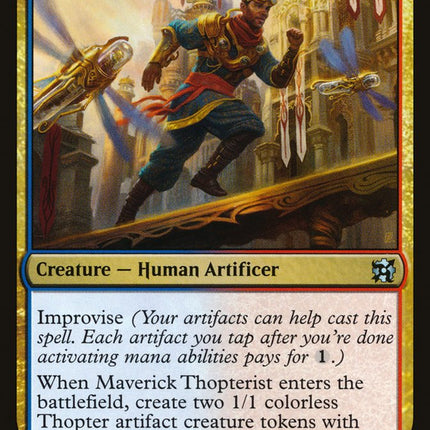 Maverick Thopterist [Duel Decks: Elves vs. Inventors]